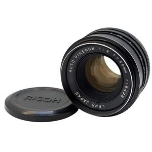 Ricoh Auto Rikenon 50mm f2 Lens M42 Screw Mount Vintage Prime Made in Japan